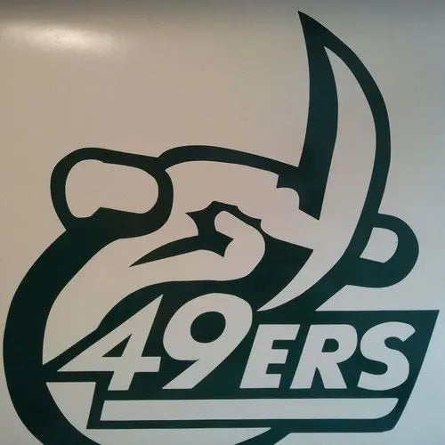 Charlotte 49ers Cornhole Decals - 2 Cornhole Decals Creations Unlimited