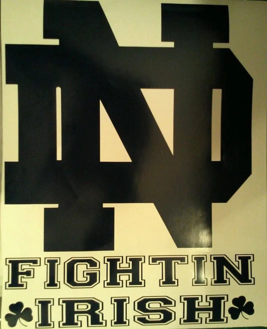 Cornhole Game Decals Notre Dame Nd Cornhole Decals and 2 Blue Hole Rings Cornhole Decals Y AODERTI