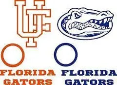 Florida Gators Cornhole Decals - 6 Cornhole Decals - 2 Free Window Decals ElegantDecal