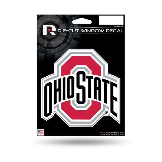 NCAA Ohio State Buckeyes 5" x 7" Vinyl Die-Cut Decal - Car/Truck/Home 2 Free Window Decals Rico