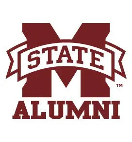 Mississippi State Bulldogs ALUMNI Clear Vinyl Decal Car Truck Sticker MSU Bulldogs Bama