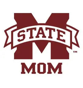 Mississippi State Bulldogs MOM Clear Vinyl Decal Car Truck Sticker MSU Bulldogs. WAHALAA