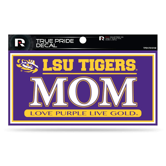 NCAA Rico Industries True Pride Family Member Decal, 4 x 6-inches, LSU Tigers Rico Industries