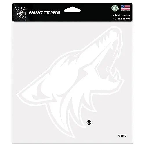 NHL Arizona Coyotes WCR29564014 Perfect Cut Decals, 8" x 8" WinCraft