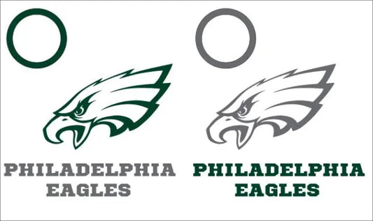 Philadelphia Eagles Cornhole Decal Set Free Window Decals Creations Unlimited