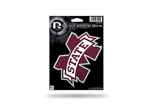 Rico Industries NCAA Mississippi State Bulldogs Sports Fan Artwork, Maroon Grey SND White, One Size Rico Industries