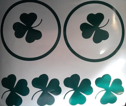 Saint Patricks Day Cornhole Board Decals Set St. Paddy Cornhole Stickers Creations Unlimited