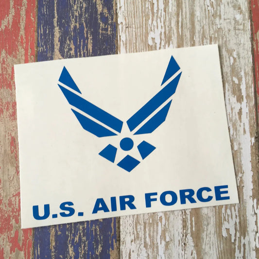 US Air Force Vinyl Decals US Air Force Cornhole Decals - 2 Free Window Decals - Creations Unlimited