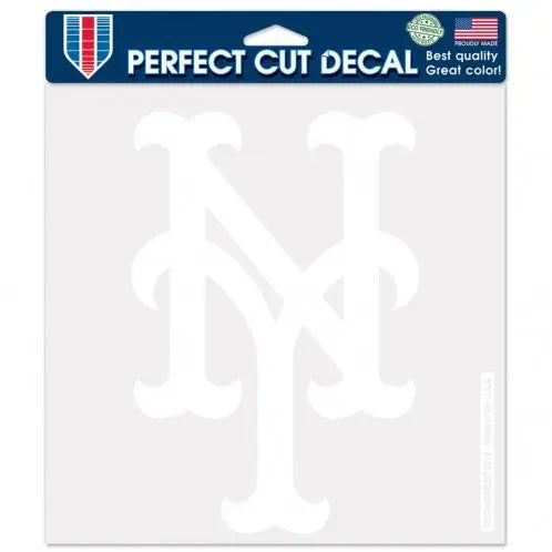 WinCraft MLB New York Mets WCR02989115 Perfect Cut Decals, 8" x 8" WinCraft